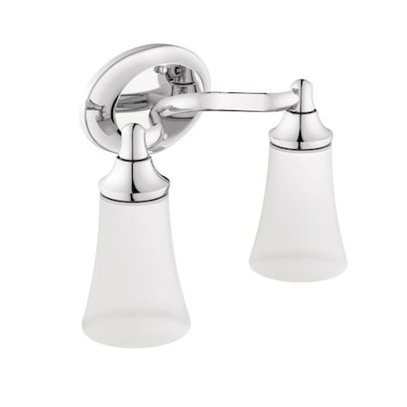 Moen Eva Double Globe Bath Light Bright Chrome YB2862CH