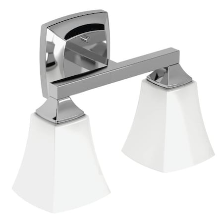 Moen Voss Double Globe Bath Light Bright Chrome YB5162CH