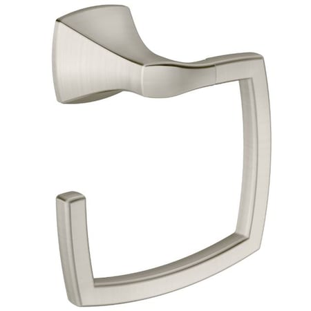 Moen Voss Towel Ring Brushed Nickel YB5186BN