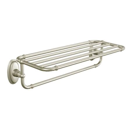 Moen Kingsley Hotel Towel Shelf Brushed Nickel YB5494BN