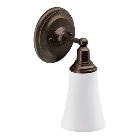Moen Rothbury Single Globe Bath Light Oil Rubbed Bronze YB8261ORB