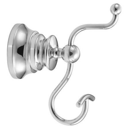 Moen Waterhill Double Robe Hook Bright Chrome YB9803CH