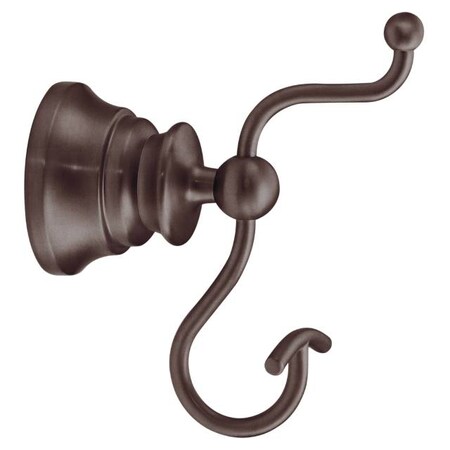 Moen Waterhill Double Robe Hook Oil Rubbed Bronze YB9803ORB