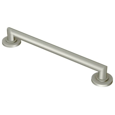 Moen Cylindrical Arris 42" Grab Bar Brushed Nickel, 42" L, Stainless Steel, Brushed Nickel YG0842BN