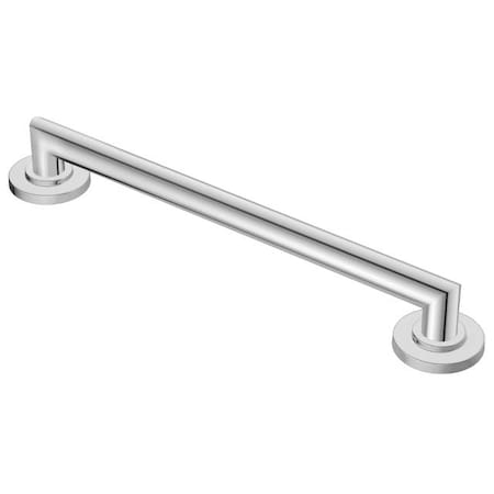Moen Cylindrical Arris 42" Grab Bar Bright Chrome, 42" L, Stainless Steel, Bright Chrome YG0842CH