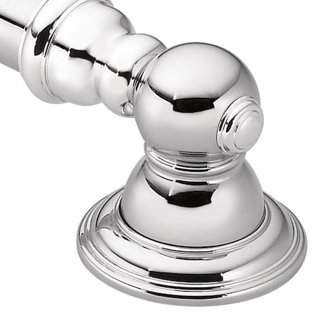 Moen Kingsley Kingsley 24" Grab Bar Bright Chrome, 24" L, Stainless Steel, Bright Chrome YG5424CH