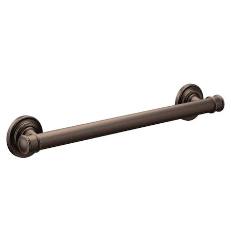 Moen Traditional Belfield 12" Grab Bar Oil Rubbed Bronze, 12" L, Stainless Steel, Oil Rubbed Bronze YG6412ORB