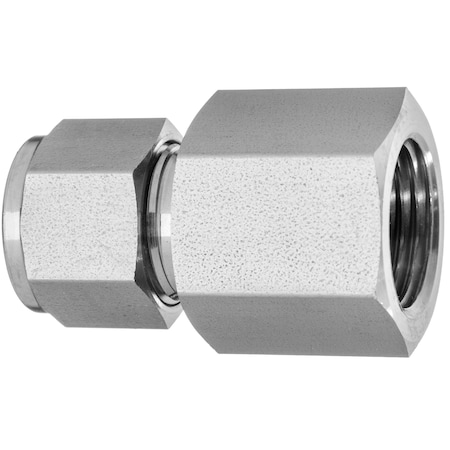 Usa Industrials Instrumentation Fitting -316SS -Female Straight -3/8" Tube x 3/8" NPT ZUSA-TF-YL-36