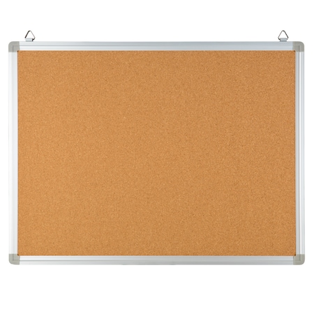 Flash Furniture Cork Board, 23.5"W x 17.75"H YU-YCN-002-GG