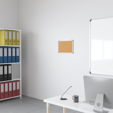 Flash Furniture Cork Board, 17.75"W x 11.75"H YU-YCN-001-GG