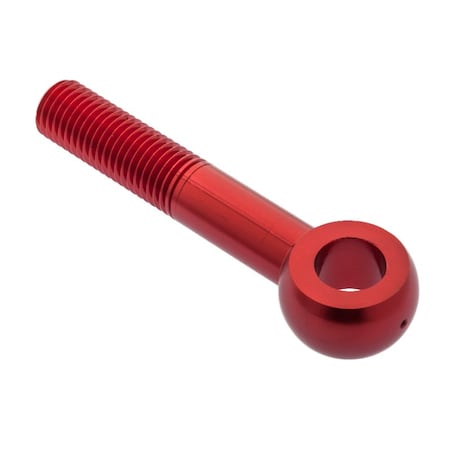 Ampg Rod End, Aluminum, Red Anodized, 3/4"-10 Thrd Sz, 2 in Thrd Lg, 5-1/4 in Overall Lg Z0030