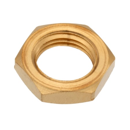 Ampg Hex Nut Panel, 5/16"-32 Size, Brass Z0204-BR