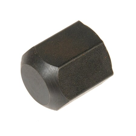 Ampg Acorn Nut, 1/2"-13, Steel, Black Oxide, 15/16 in H Z0297