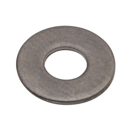 Zoro Select Flat Washer, For Screw Size #6 , 18-8 Stainless Steel Plain Finish, 100 PK Z0539-188