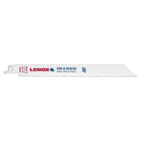 Lenox 8 in x 10/14 TPI Reciprocating Saw Blade Combo Pack, LENOX 20535B850R