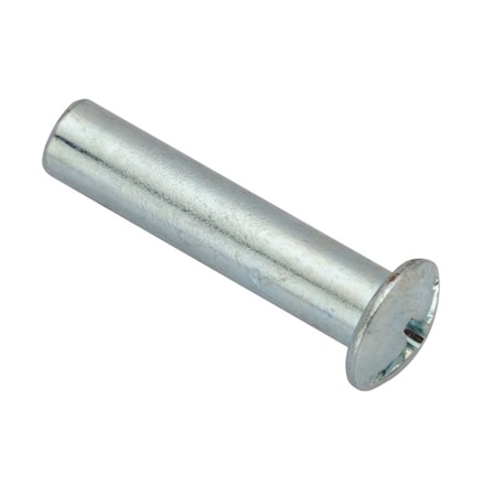 Ampg Combo Barrel, #6-32, 7/8 in Brl Lg, 3/16 in Brl Dia, Steel Zinc Plated Z4109