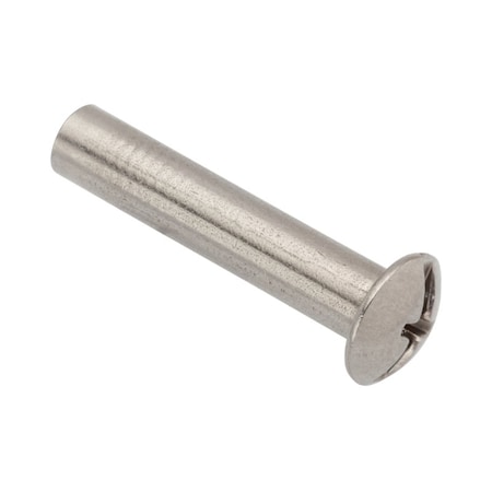 Ampg Combo Barrel, #8-32, 1 in Brl Lg, 13/64 in Brl Dia, 18-8 Stainless Steel Unfinished Z4130SS