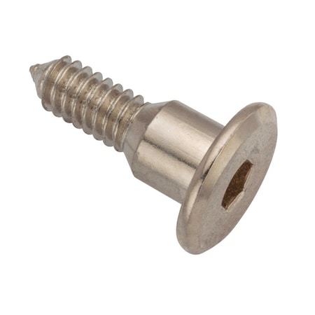 Ampg Shoulder Screw, 1/4"-20 Thr Sz, 13 mm Thr Lg, 10 mm Shoulder Lg, Steel Z4467-NI