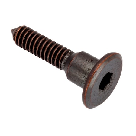 Ampg Shoulder Screw, 1/4"-20 Thr Sz, 20 mm Thr Lg, 10 mm Shoulder Lg, Steel Z4468-BZ