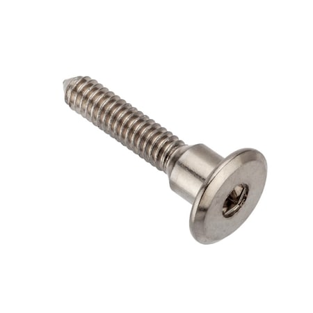 AMPG Shoulder Screw, 1/4"-20 Thr Sz, 25 mm Thr Lg, 10 mm Shoulder Lg, Steel Z4469-NI