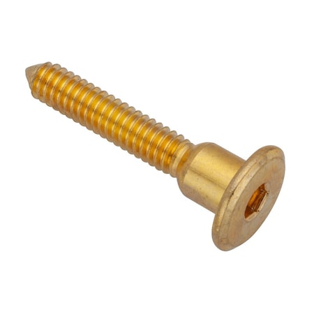 Ampg Shoulder Screw, 1/4"-20 Thr Sz, 30 mm Thr Lg, 10 mm Shoulder Lg, Steel Z4470-BR