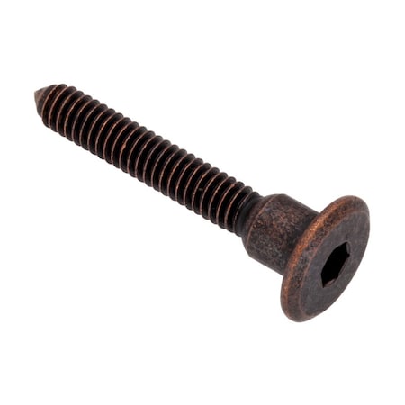 Ampg Shoulder Screw, 1/4"-20 Thr Sz, 35 mm Thr Lg, 10 mm Shoulder Lg, Steel Z4471-BZ
