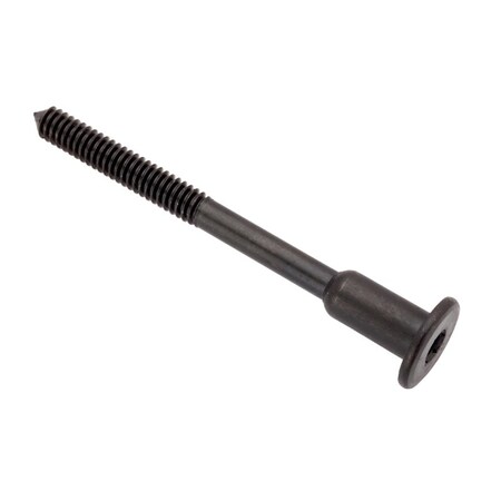 Ampg Shoulder Screw, 1/4"-20 Thr Sz, 35 mm Thr Lg, 18 mm Shoulder Lg, Steel Z4475-BX