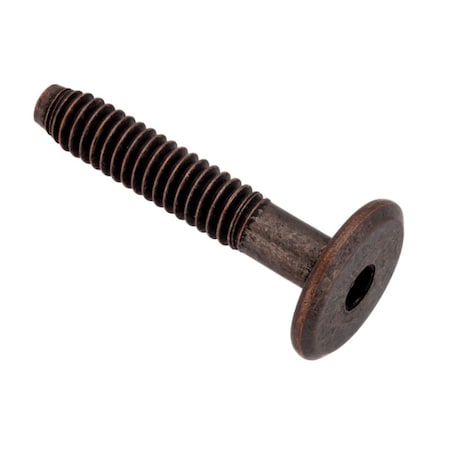 Ampg 1/4"-20 x 35 mm Hex Low Profile Machine Screw, Bronze Plated Steel Z4482-BZ