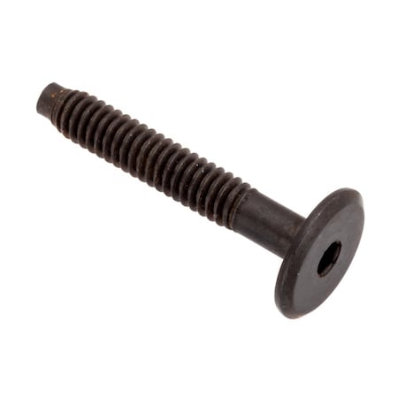 Ampg 1/4"-20 x 40 mm Hex Low Profile Machine Screw, Black Oxide Steel Z4483-BX