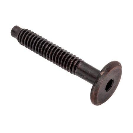 Ampg 1/4"-20 x 40 mm Hex Low Profile Machine Screw, Bronze Plated Steel Z4483-BZ