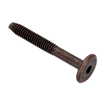 Ampg 1/4"-20 x 50 mm Hex Low Profile Machine Screw, Bronze Plated Steel Z4485-BZ