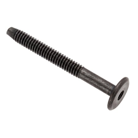 Ampg 1/4"-20 x 60 mm Hex Low Profile Machine Screw, Black Oxide Steel Z4486-BX