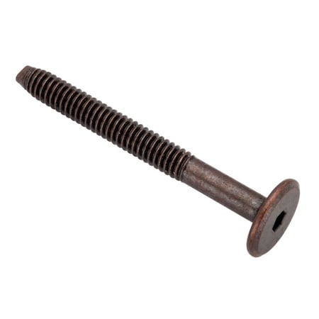 Ampg 1/4"-20 x 60 mm Hex Low Profile Machine Screw, Bronze Plated Steel Z4486-BZ