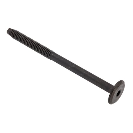 Ampg 1/4"-20 x 90 mm Hex Low Profile Machine Screw, Black Oxide Steel Z4489-BX