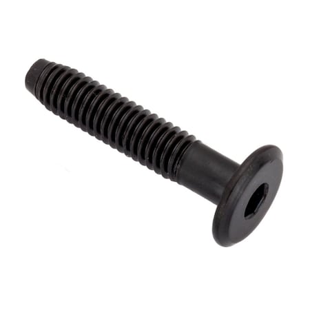 Ampg 5/16"-18 x 40 mm Hex Low Profile Machine Screw, Black Oxide Steel Z4493-BX