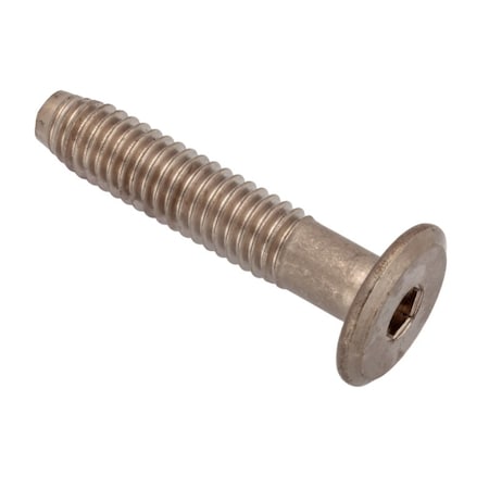 Ampg 5/16"-18 x 40 mm Hex Low Profile Machine Screw, Nickel Plated Steel Z4493-NI