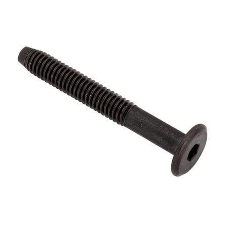 Ampg 5/16"-18 x 60 mm Hex Low Profile Machine Screw, Black Oxide Steel Z4495-BX