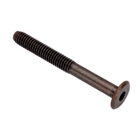 Ampg 5/16"-18 x 70 mm Hex Low Profile Machine Screw, Bronze Plated Steel Z4496-BZ