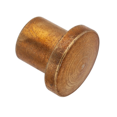 Ampg Grommet Nut, No Drive, 3/8"-16 Size, Brass, Basic Material: Steel Z4528