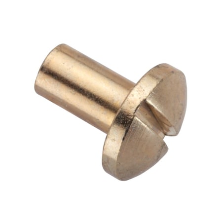 Ampg Barrel Nut, Slotted Drive, 3/8" L, No 8-32 Sz Z4560-BR