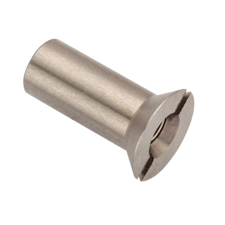 Ampg Barrel Nut, #10-32, 3/4 in Brl Lg, 5/16 in Brl Dia, 18-8 Stainless Steel Unfinished Z5028
