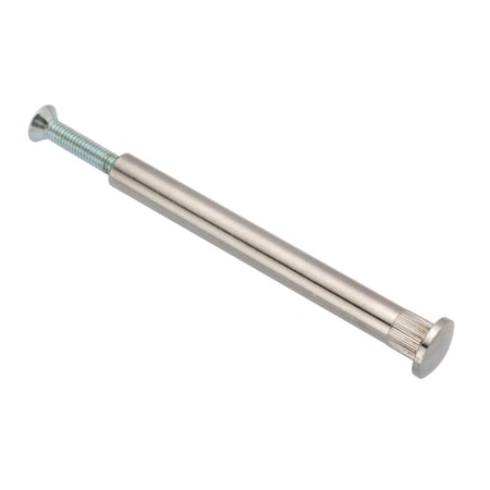 Zoro Select Arch Barrel, #10-32, 3 in Brl Lg, 5/16 in Brl Dia, Brass Chrome-Plated Z5103