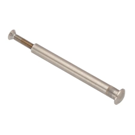 Zoro Select Arch Barrel, 1/4"-20, 3/4 in Brl Lg, 3/8 in Brl Dia, Stainless Steel Plain Z5194