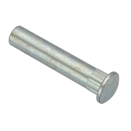 Ampg Arch Barrel, 1/4"-20, 1-7/8 in Brl Lg, 3/8 in Brl Dia, Steel Zinc Plated Z5201