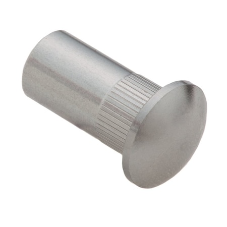 Ampg Arch Barrel, 1/4"-20, 1/2 in Brl Lg, 3/8 in Brl Dia, 316 Stainless Steel Unfinished Z5219