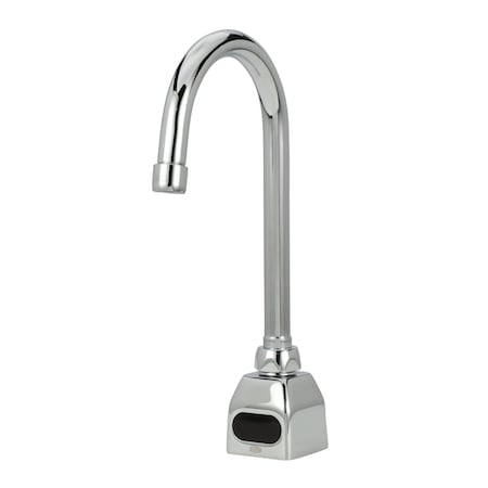 Zurn Sensor Single Hole Mount, 1 Hole Gooseneck Bathroom Faucet, Chrome plated Z6920-XL