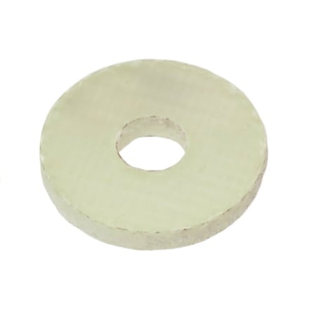 Zoro Select Flat Washer, For Screw Size #6 , Fiberglass Green Tan Finish Z8314