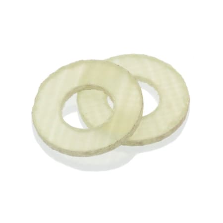 Zoro Select Flat Washer, For Screw Size #8 , Fiberglass Green Tan Finish Z8316