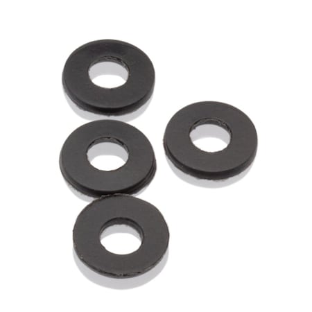 Ampg Flat Washer, For Screw Size #3 , Nylatron Gray Finish Z8380
