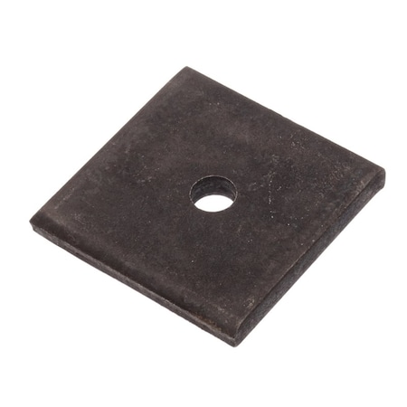 Zoro Select Square Washer, For Screw Size 9/16 in , 17-7 PH Stainless Steel Plain Finish Z8900